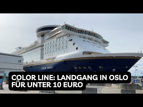 Color Line: Landgang in Oslo für unter 10 Euro - Oslo auf eigene Faust erkunden!