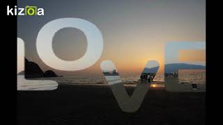 Kizoa 動画 編集: 父母ヶ浜夕暮れ時