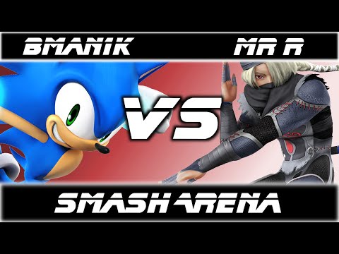 Smash Arena - Mr. R (Sheik) vs. Brawlman1000 (Sonic) - GFs - Smash 4 - Wii U