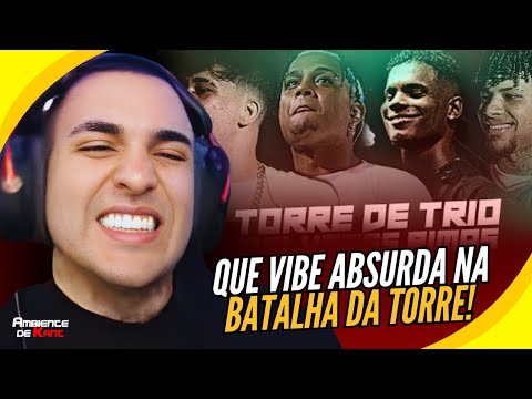 KANT REACTS TO THE BATTLE OF THE TRIO TOWER, best rhymes! | Kant's Environment