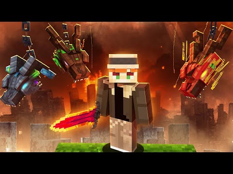 100 Players Simulate a Dragon Hunger Games in Minecraft