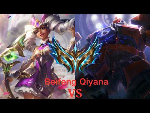 Beifeng Qiyana VS Sion— Challenger CN Super Server