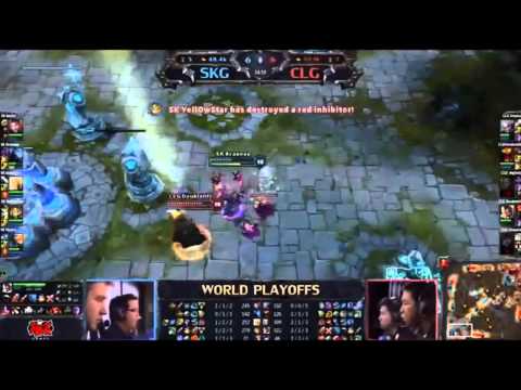 Back Door Doublelift Graves  SK vs CLG