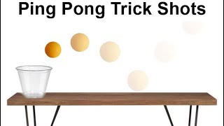 |Ping Pong Trick Shots| - NITS
