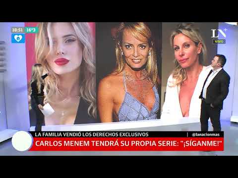 Carlos Menem tendrá su propia serie: “¡Síganme!"