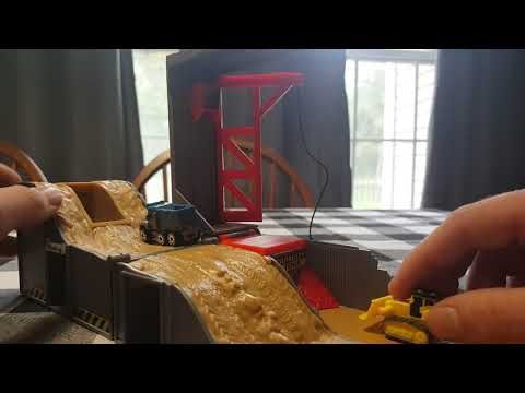 micro machines construction site playset