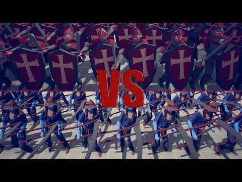 50 vs 50 MELEE UNITS PART 1 TOURNAMENT, TABS - Totally Accurate Battle Simulator