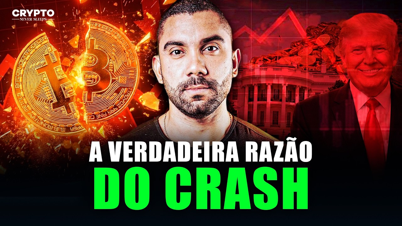 O MOTIVO SECRETO POR TRÁS DA QUEDA DO BITCOIN (E O QUE REALMENTE IMPORTA AGORA) | CNS#41