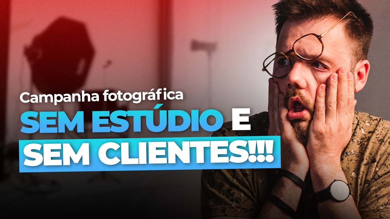 Descubra como fazer uma campanha fotográfica sem estúdio e sem clientes!!!