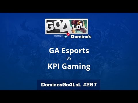 GA Esports vs. KPI Gaming - Semifinal - Domino's Go4LoL #267