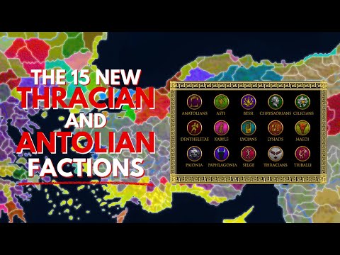 UNCOVER THE 15 NEW THRACIAN AND ANATOLIAN FACTIONS of RTR: Imperium Surrectum v0.6! - ft. Mausolos