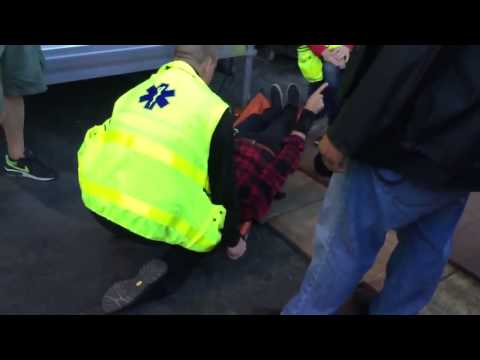 Watch  The Moment when Dave Grohl Falling Off Stage  breaks leg VIDEODave Grohl Fall OffStage