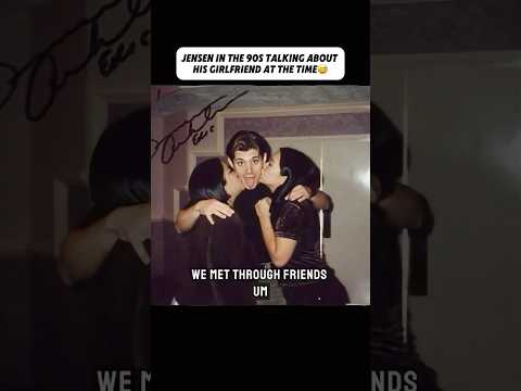 Jensen Ackles In The 90s Talking About His Girlfriend😅 #shorts #jensenackles