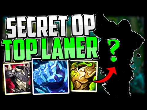 This TANK JUNGLER is ACTUALLY A GOD TIER TOP LANER (MOST DAMAGE DEALT/TAKEN) - League of Legends