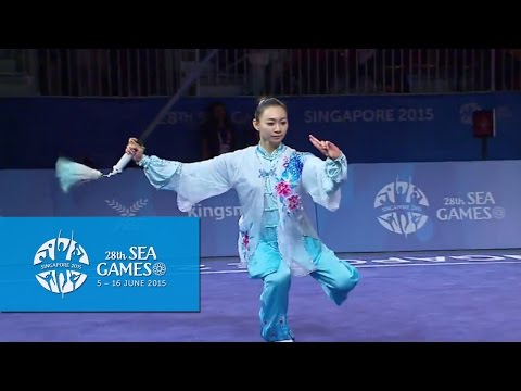 Wushu - Women's Optional Taiji Sword (Day 3) | 28th SEA Games Singapore 2015