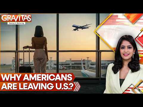 US Immigration: Record Number of Americans Leave US | Gravitas