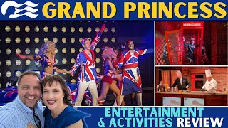Grand Princess Entertainment & Activities Review: What to Do on a Princess Cruise 💃🚢