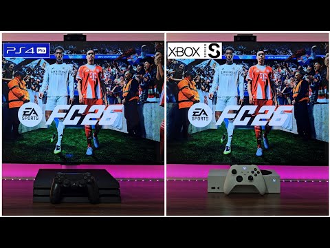 EA FC26 (PS4 PRO Vs Xbox Series S)