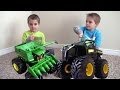 John Deere MONSTER TRUCK Tractor RUMBLE ...