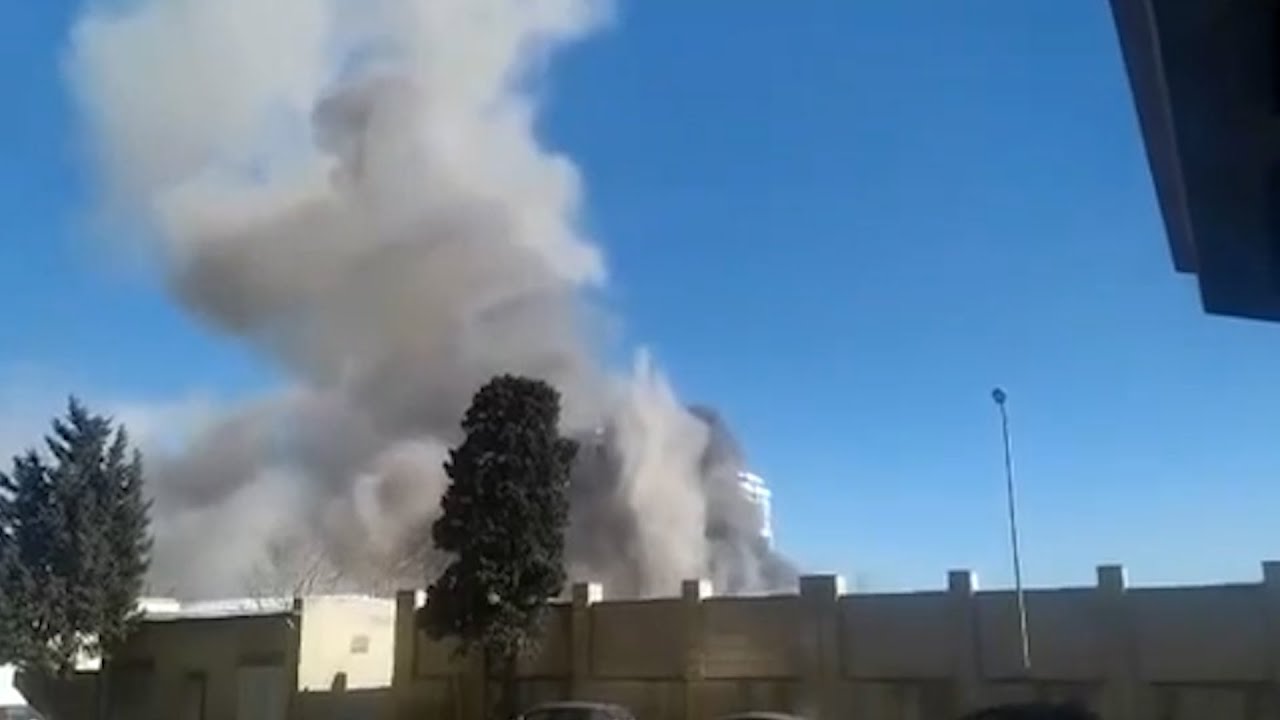 Բաքվի կահույքի արտադրամասերից մեկում հրդեհ է բռնկվել