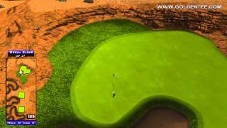 preview picture of video 'Golden Tee Great Shot on Rocky Hollow!'