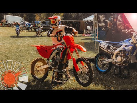 Full RAW laps @ The Berms MX 2021 - 2020 CRF250r - 2019 YZ250f - Vlog