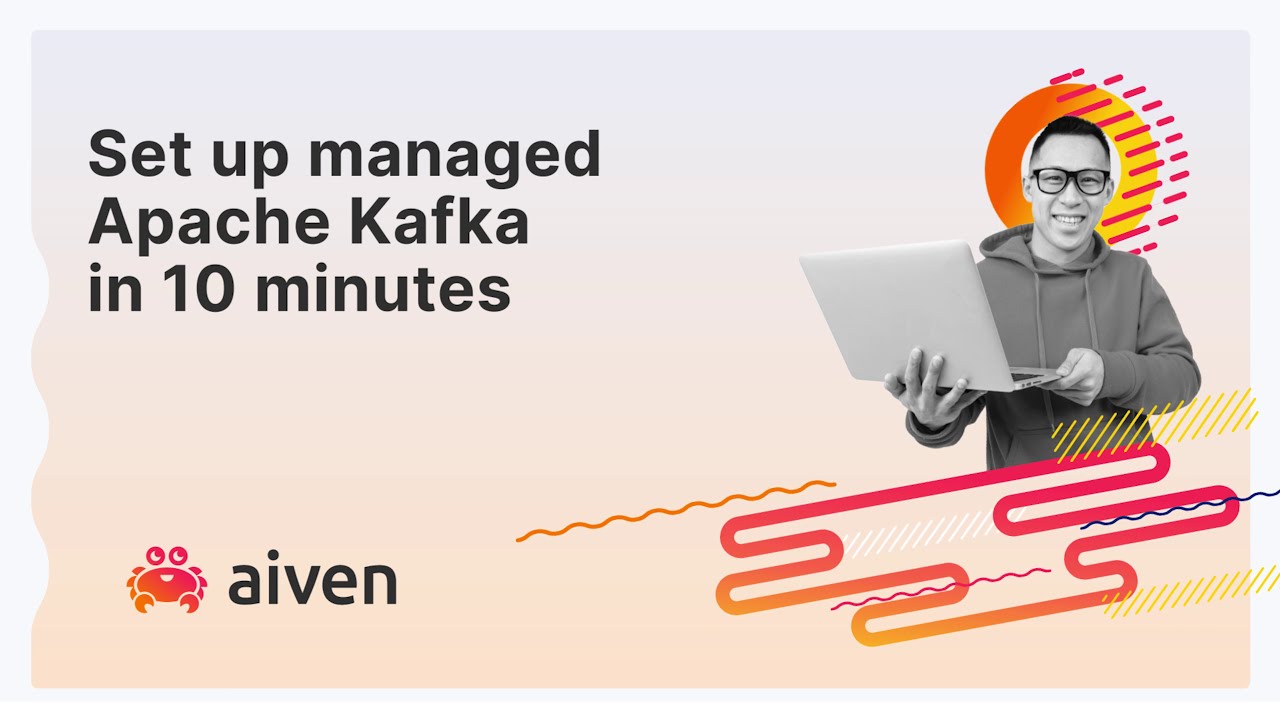 Video deploying a service on the Aiven platform