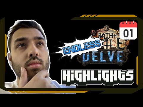Endless Delve Day 1 - Path of Exile Highlights #144 - Steelmage, Mathil, jungroan and others