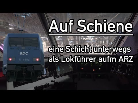 AufSchiene#1 | Eine Schicht unterwegs als Lokführer | Auf dem Autoreisezug von Hamburg nach Fulda
