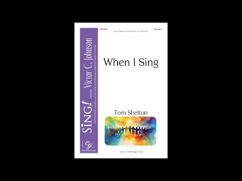 CGE584 When I Sing - Tom Shelton