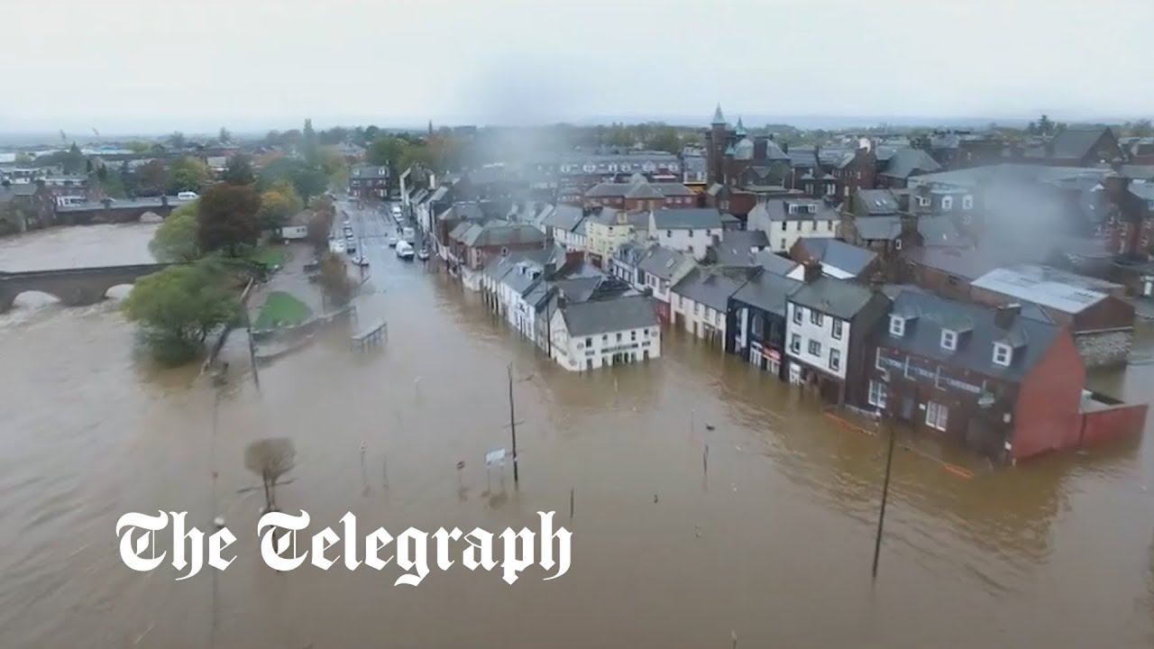 Uk Weather Two Bridges Washed Away In Floods After Evacuations In Scotland