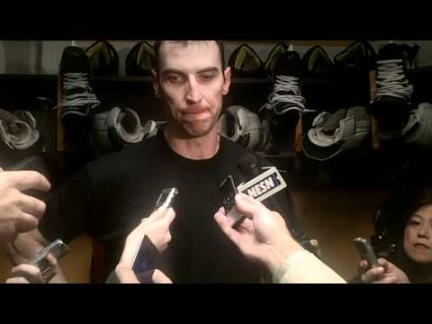 Maple Leafs @ Bruins 10/20/2011 Zdeno Chara Postgame