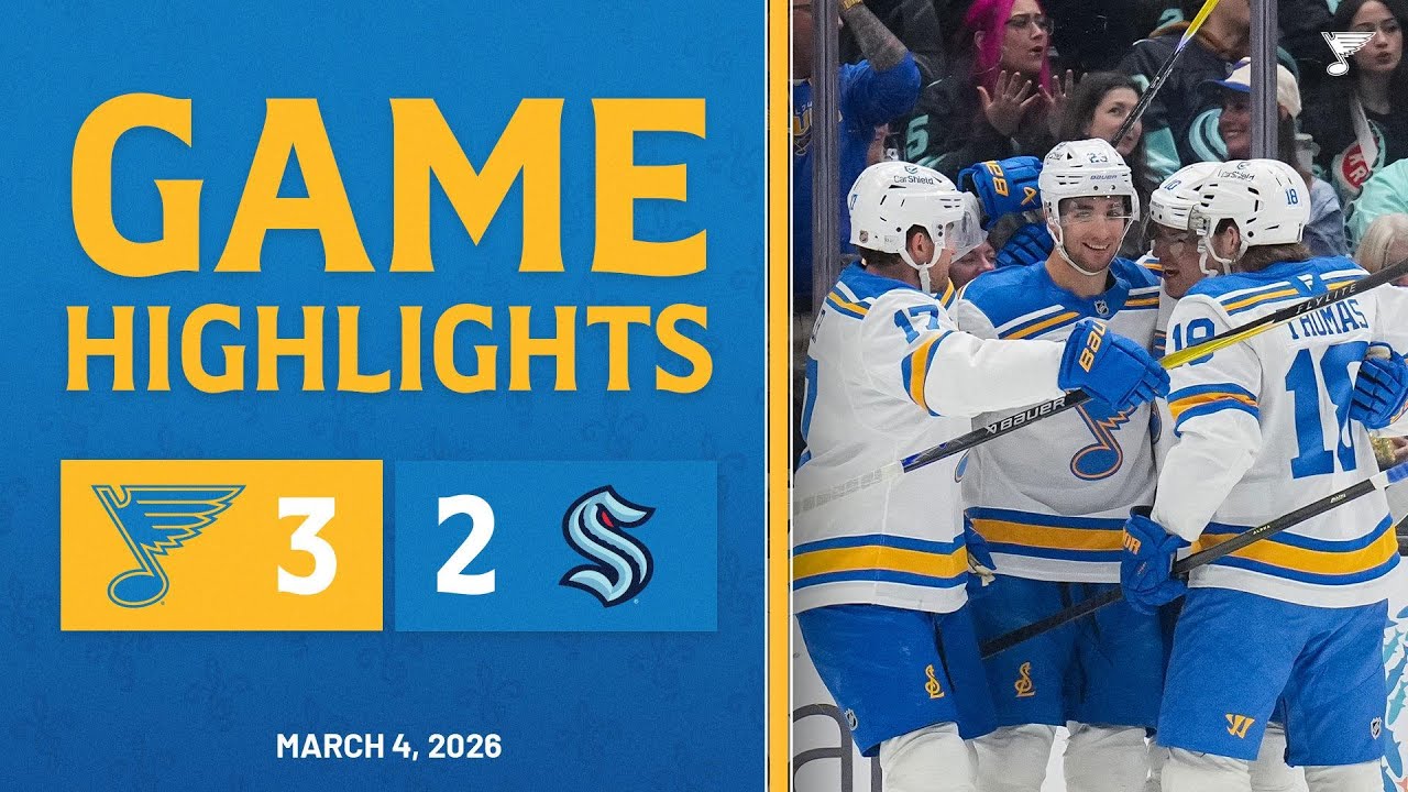Game Highlights: Blues 3, Kraken 2