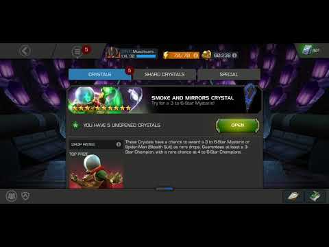 Mcoc: 6* Mysterio Crystals