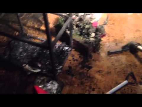 Incendio da Boldetti: la parte andata in fumo