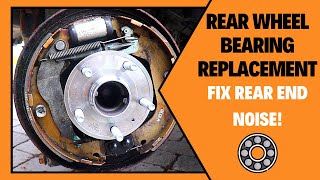 How to Change Rear Wheel Bearing Chevrolet Cruze