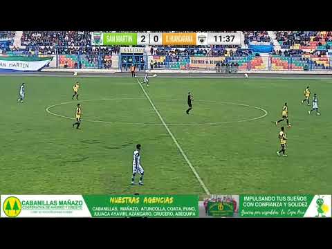 segundo tiempo san martin de chupa vs depportivo huancarama de abancay apurimac