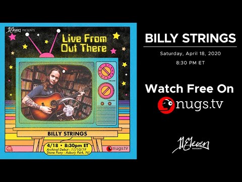 Archival Debut: Billy Strings 11/10/2019 Live At The Stone Pony, Asbury Park, NJ