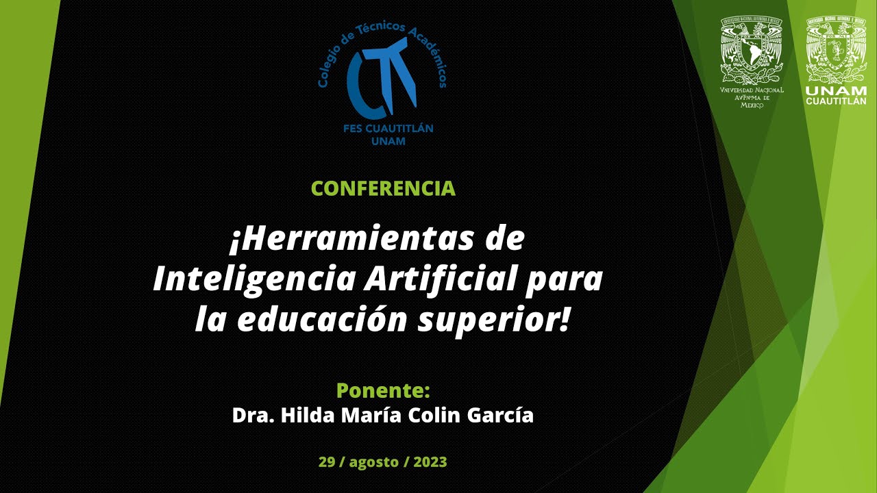 ¡Herramientas de Inteligencia Artificial para la educación superior!