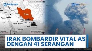 Irak Bombardir Pangkalan Vital AS dengan Total 41 Serangan dalam 24 Jam Pakai Drone & Rentatan Roket