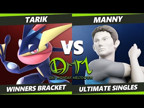 DAT Monday Meltdown 232 - Tarik (Greninja) Vs. Manny (Wii Fit Trainer) SSBU Ultimate Tournament