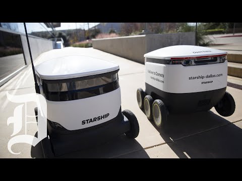 Robotte lewer kos af op kampus in VSA