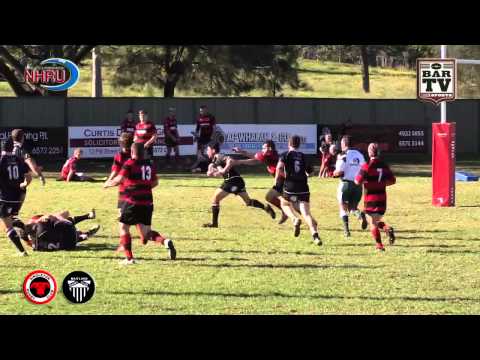 2015 NHRU   Round 3 catch up   Prem 2 Highlights   Singleton v Maitland