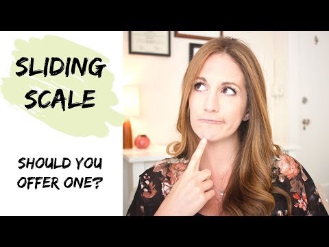 Should You Offer a Sliding Scale in Private Practice?