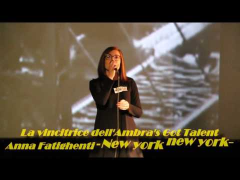 La vincitrice di Ambra's Got Talent -Gualtieri Production-