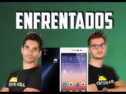 Enfrentados por el Huawei Ascend P7