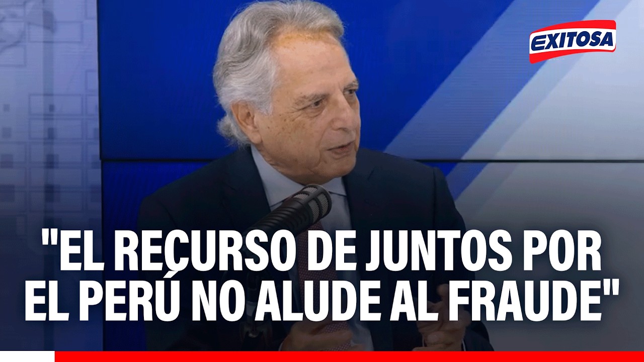 🔴🔵 JP "no alude al fraude" al solicitar nulidad de actas del extranjero, afirma Rodríguez Cuadros