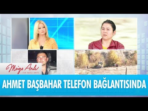 Ahmet Başbahar telefon bağlantısında – Müge Anlı İle Tatlı Sert 13 Kasım Ahmet Başbahar telefon bağlantısında – Müge Anlı İle Tatlı Sert 13 Kasım