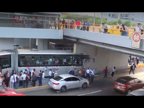 Representante de la ATU responde tras accidente de bus del Metropolitano en la Vía Expresa