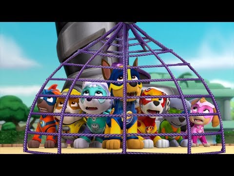 Paw Patrol Mission Paw - Mighty Pups Rescue Team Rubble, Skye Training Day - Nickelodeon Kids Games